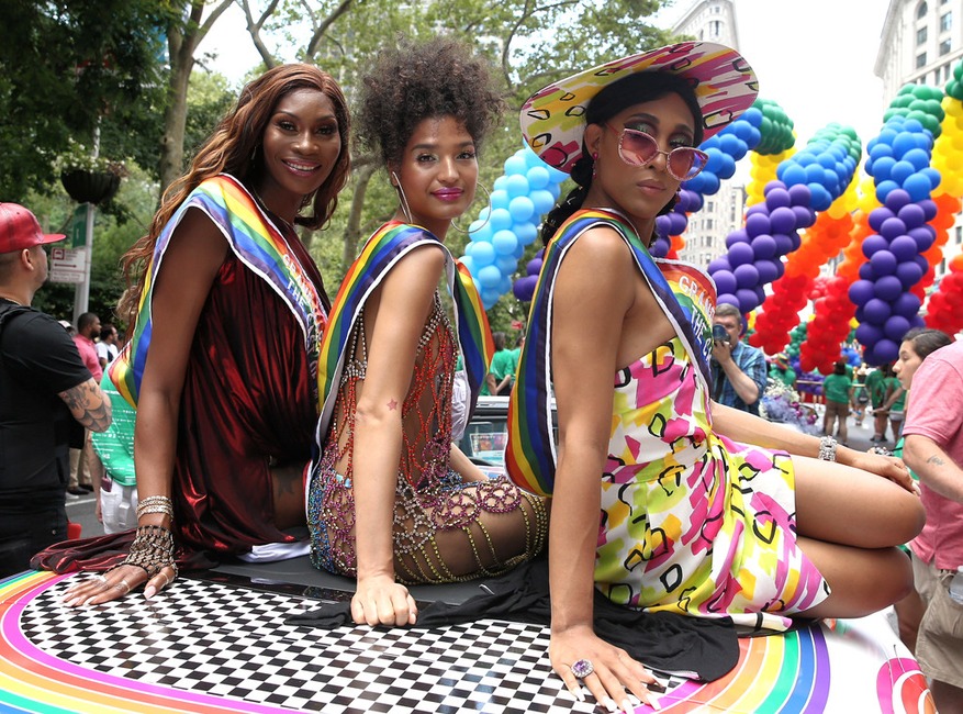 Indya Moore, Domonique Jackson, MJ Rodriguez, Pride